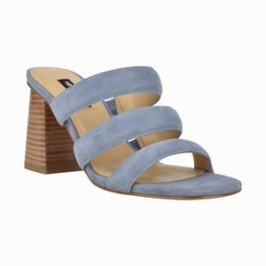 Nine West Yeat Heeled Slippers Blauw Nederland | WUQ-251863